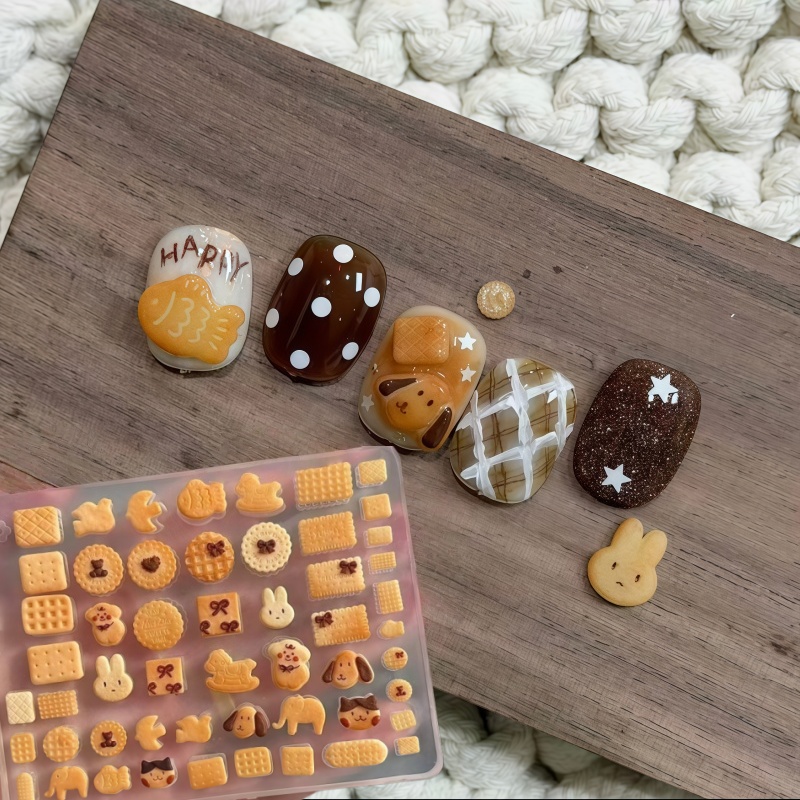 Art Craft Template - Ensemble de moules à ongles et