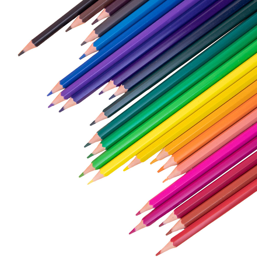 Colored Pencil Professional - Crayons d'art multifonctions professionnels pour enfants,