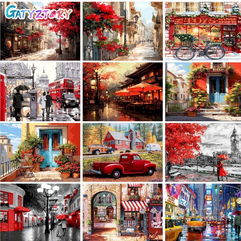 Art Craft Picture - GatyzQuantité-Peinture à l'huile par numéros pour