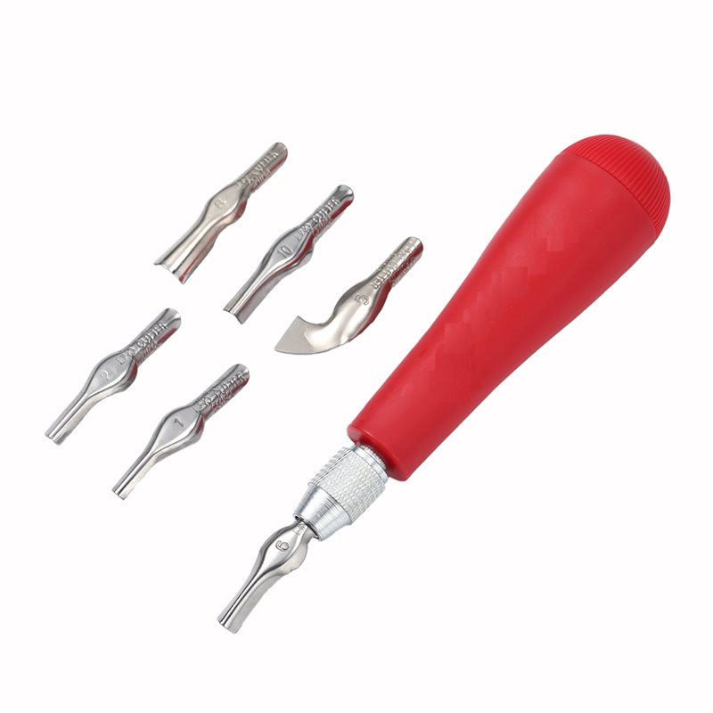 Linocut Carving Tool - 【ORNAMENT】Outils de découpe sur linogravure -