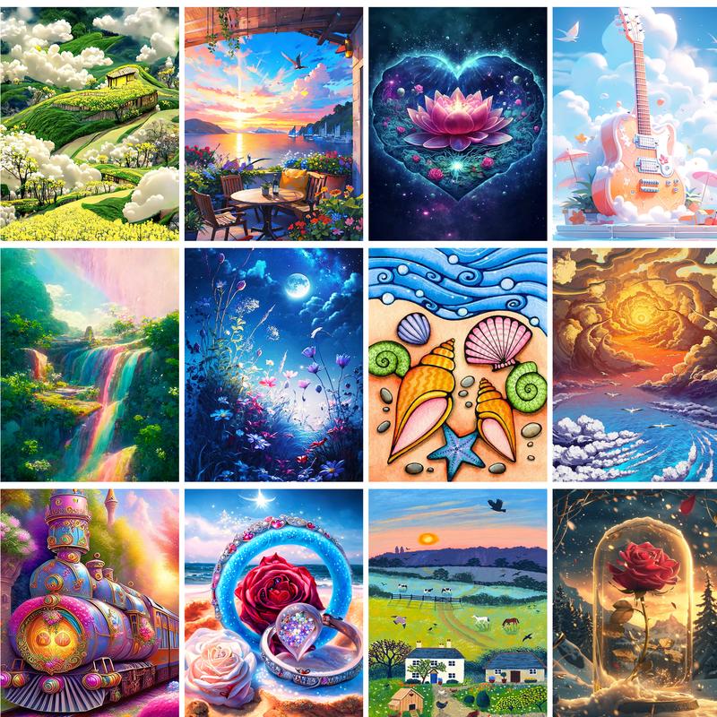 Art Craft Picture - GatyzQuantité-Peinture par numéros, kit d'artisanat pour