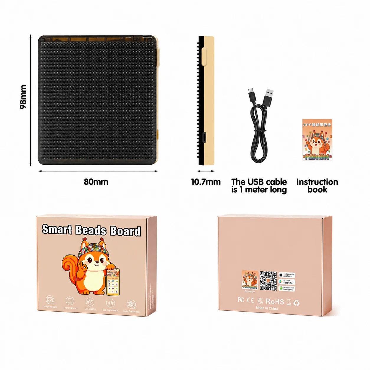 Art Craft Display - Panneau d'affichage LED intelligent pour Pixel