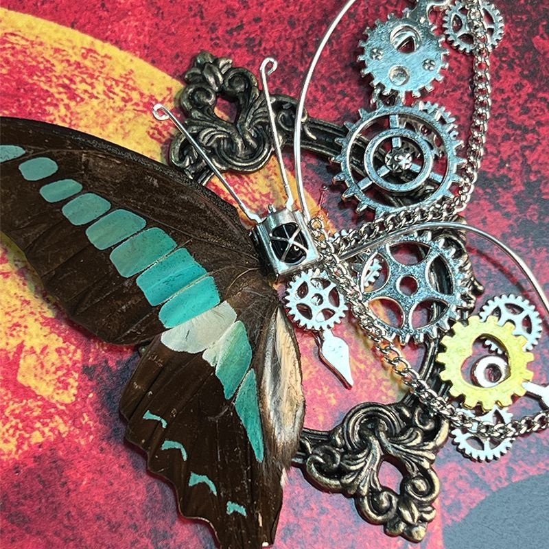 Art Craft Mirror - Kit DIY Cadre Papillon Steampunk avec