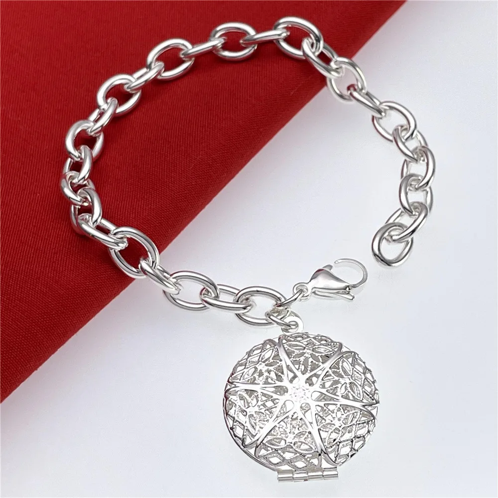 Art Craft Display - Bracelet pendentif avec cadre photo rond