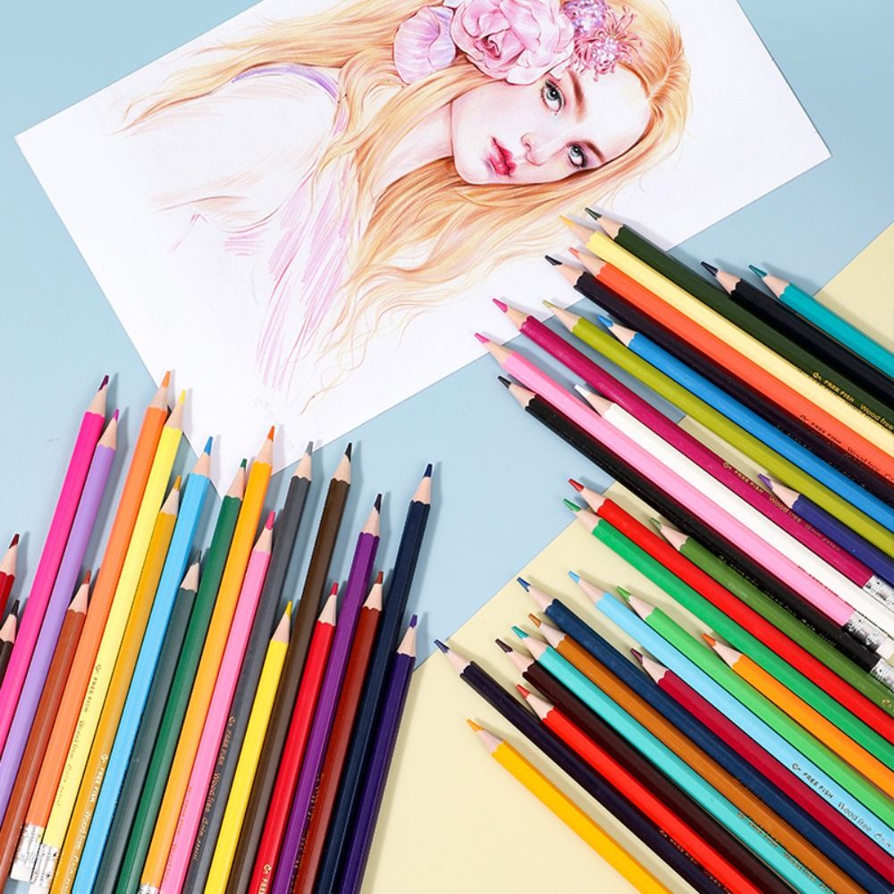 Colored Pencil Professional - 1 ensemble de crayons de peinture