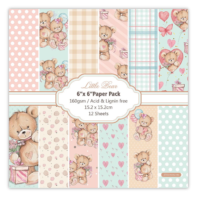 Art Craft Background - Tampons de Scrapbooking little bear, 12
