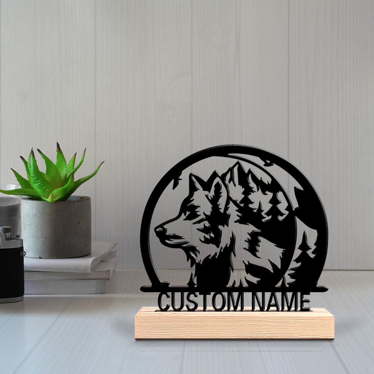 Art Craft Us - Statue en métal personnalisable avec lettres,
