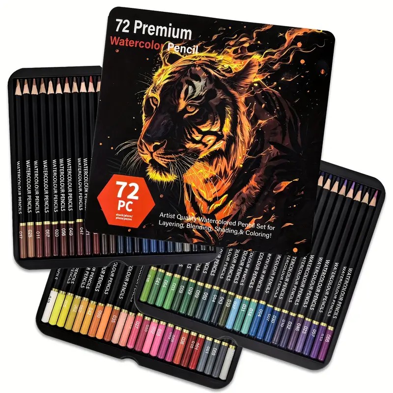 Colored Pencil Professional - Brutfuner 72 crayons aquarelle – Ensemble