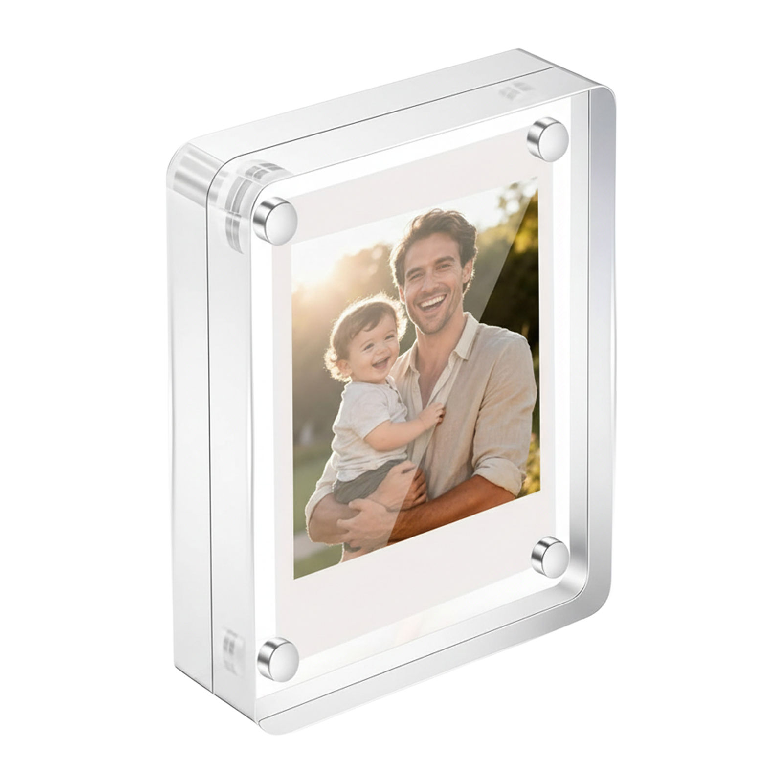 Art Craft Display - Cadre photo magnétique en acrylique 2,5x3,5