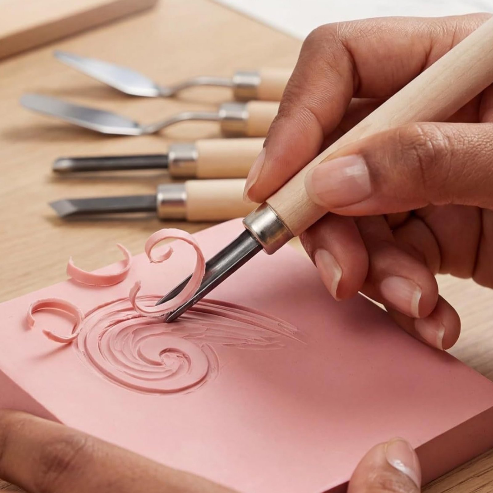 Kit de gravure sur linoléum 9  - Linocut Carving Tool avis et prix