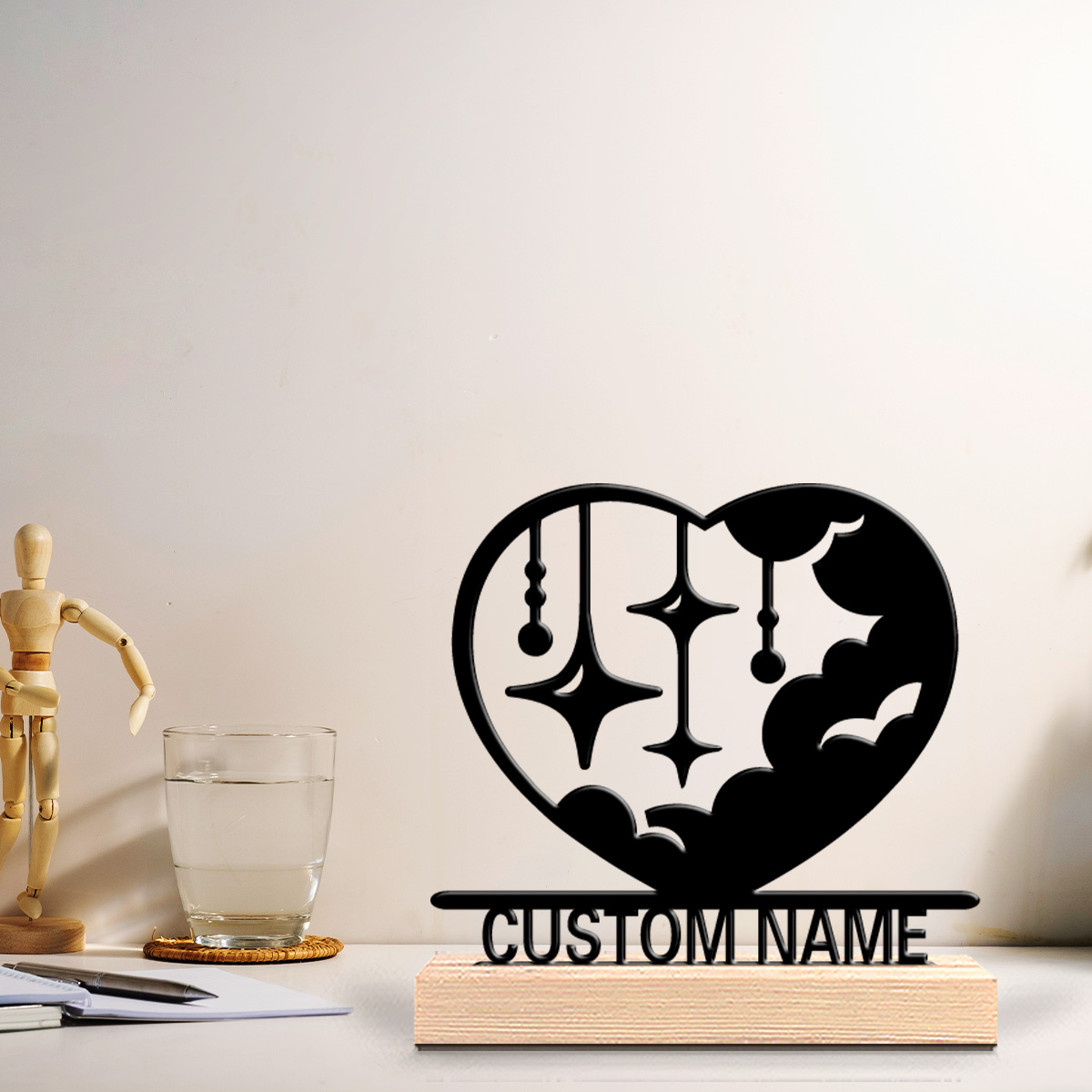 1 pièce Décoration en fer forg - Art Craft Us avis et prix