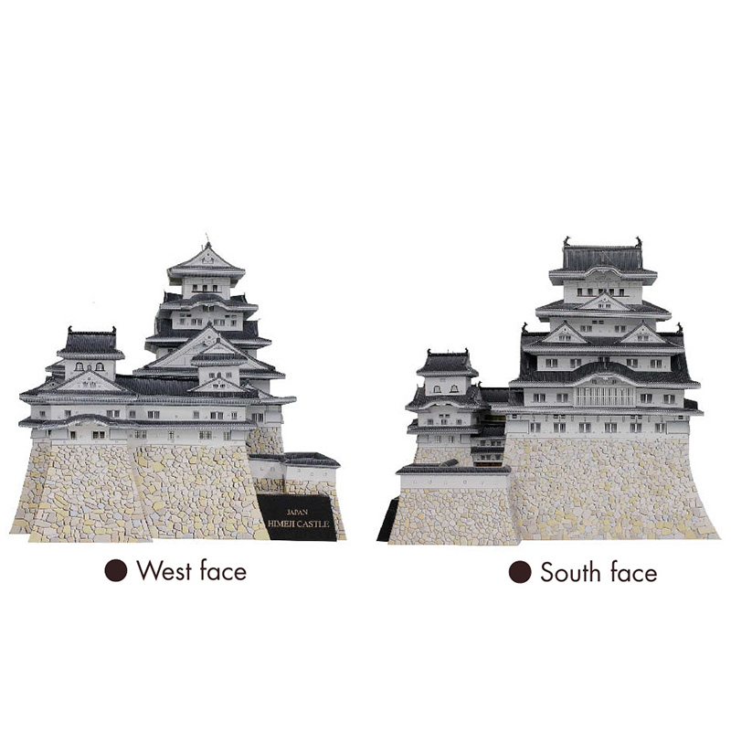 Japon Château Himeji 3D Papier - Art Craft Japan avis et prix