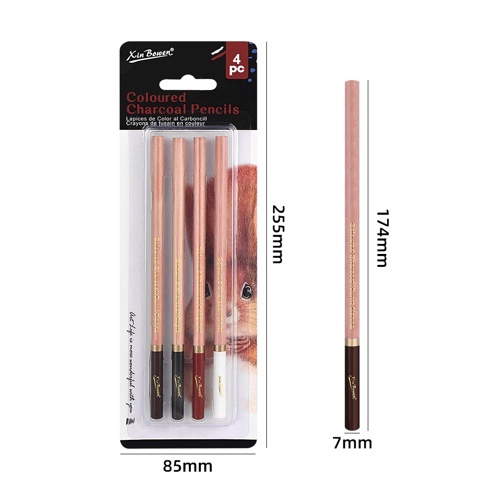 Ensemble de crayons à charbon  - Colored Pencil Professional avis et prix