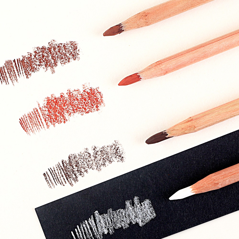 Ensemble de crayons à charbon  - Colored Pencil Professional avis et prix