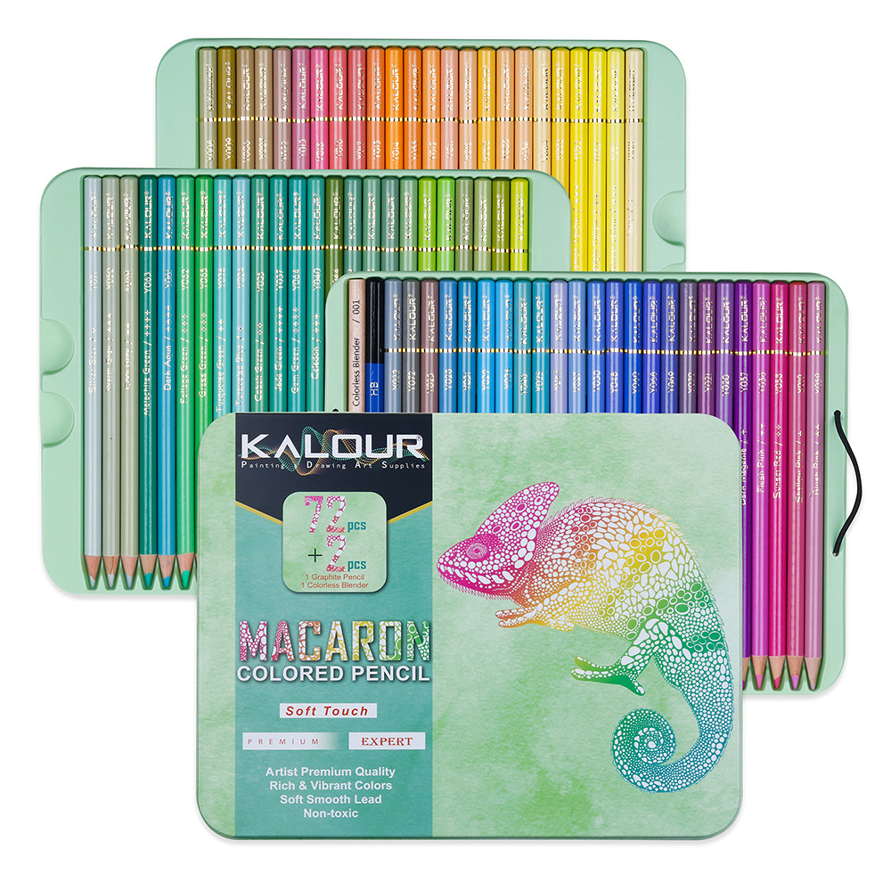 Crayons de couleur Macarons, 7 - Colored Pencil Professional avis et prix