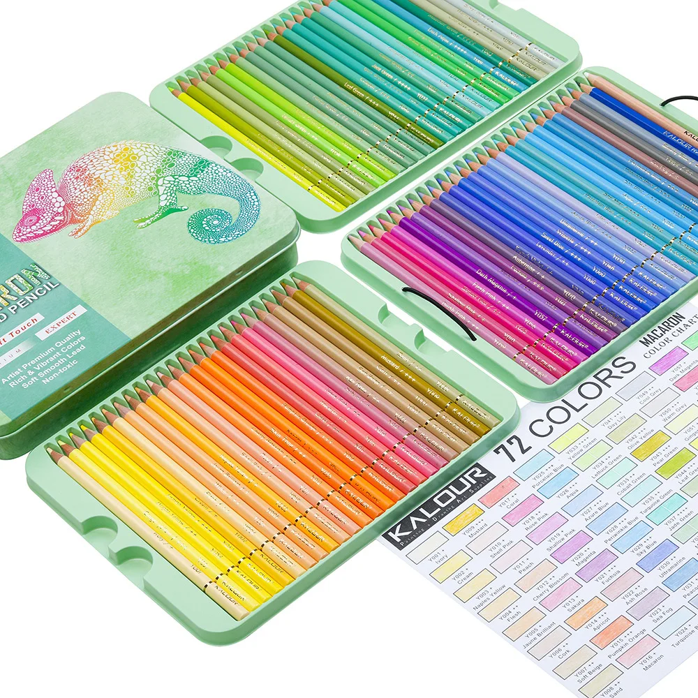 Crayons de couleur Macarons, 7 - Colored Pencil Professional avis et prix