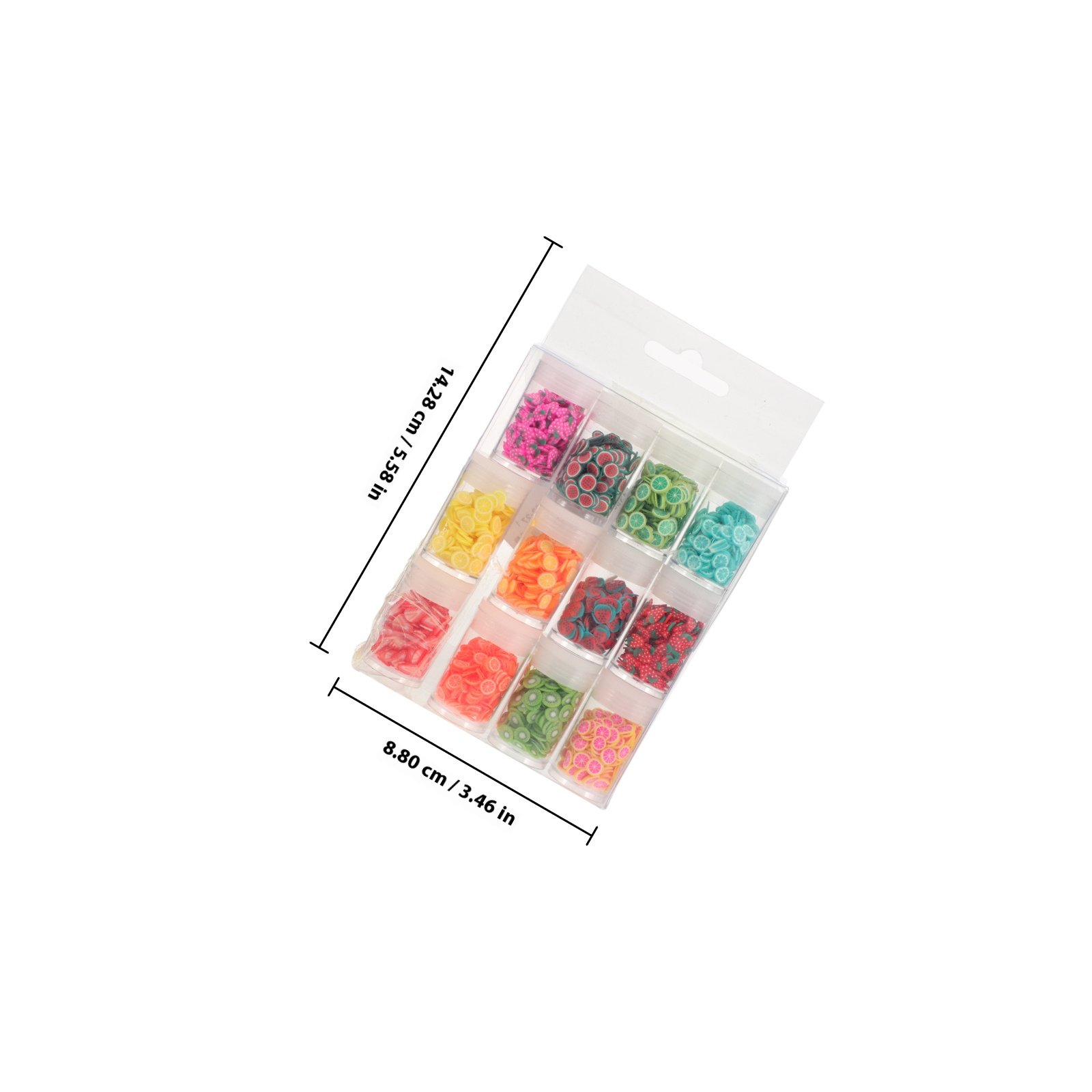 12 boîtes de tranches de fruit - Craft And Art Difference avis et prix