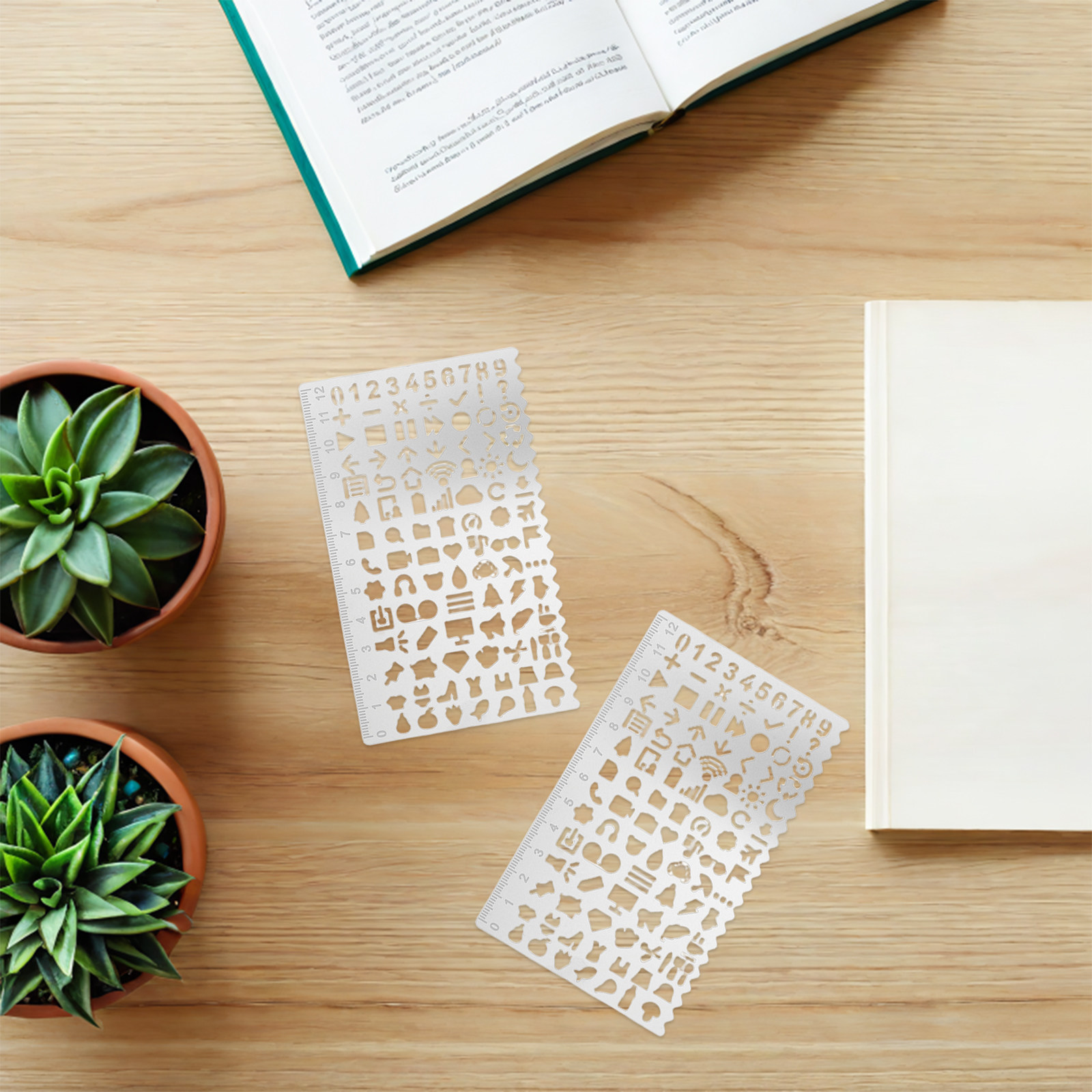 5 pièces de règles géométrique - Art Craft Template avis et prix