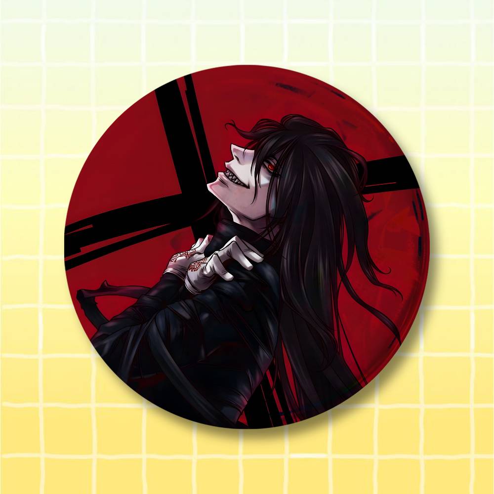 Badge laser H-Hellsing Alucard - Art Craft Japan avis et prix