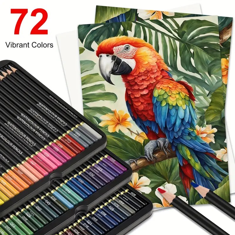 Brutfuner 72 crayons aquarelle - Colored Pencil Professional avis et prix