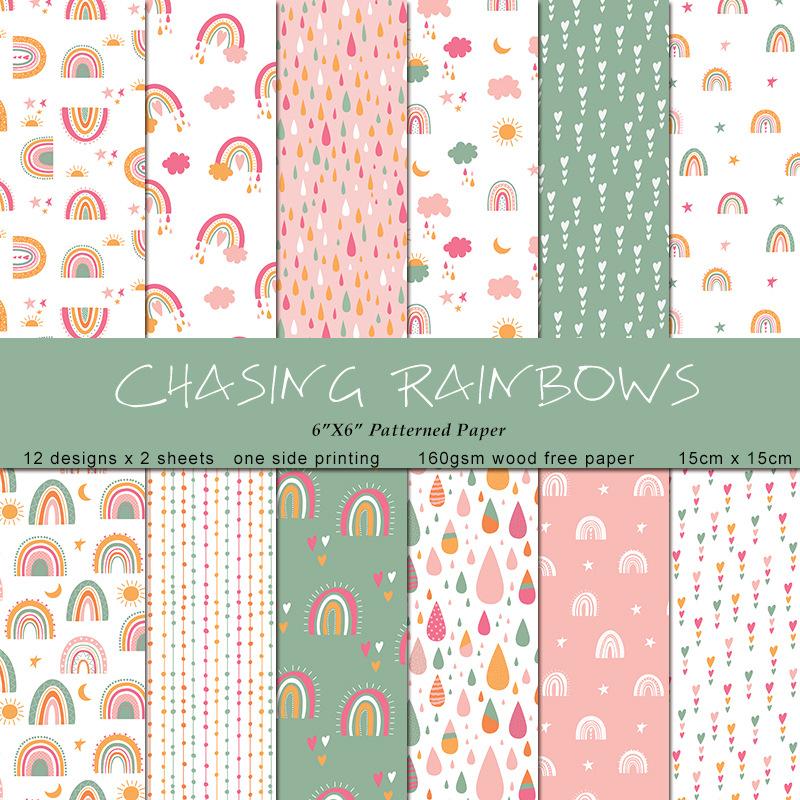 24 feuilles/lot de blocs de pa - Art Craft Background avis et prix