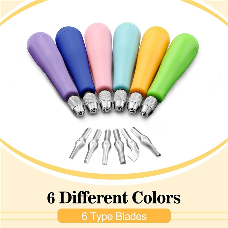 Kit de 24 outils de découpe po - Linocut Carving Tool avis et prix