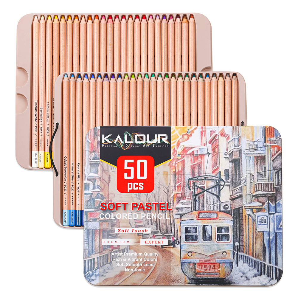 Crayons de couleur KALOUR 50 c - Colored Pencil Professional avis et prix