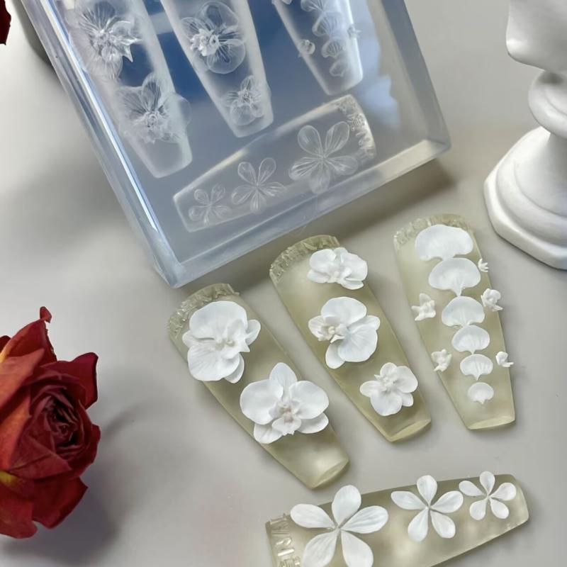 Moule à ongles en Silicone Tra - Art Craft Template avis et prix