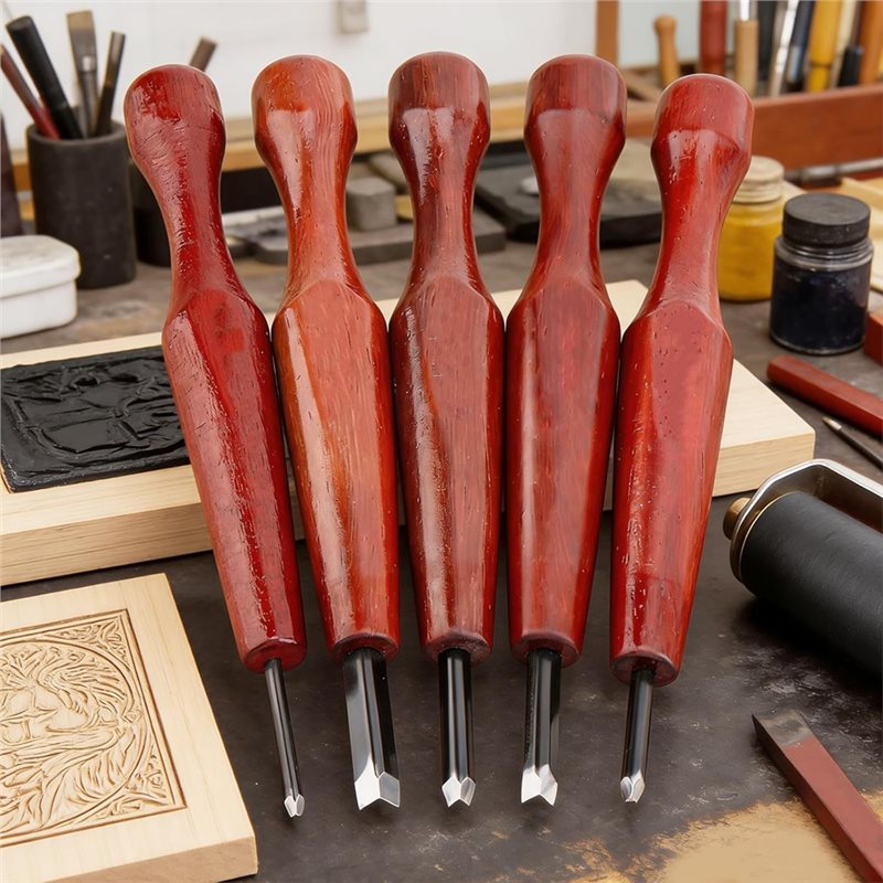 Ciseaux à bois triangulaires A - Linocut Carving Tool avis et prix