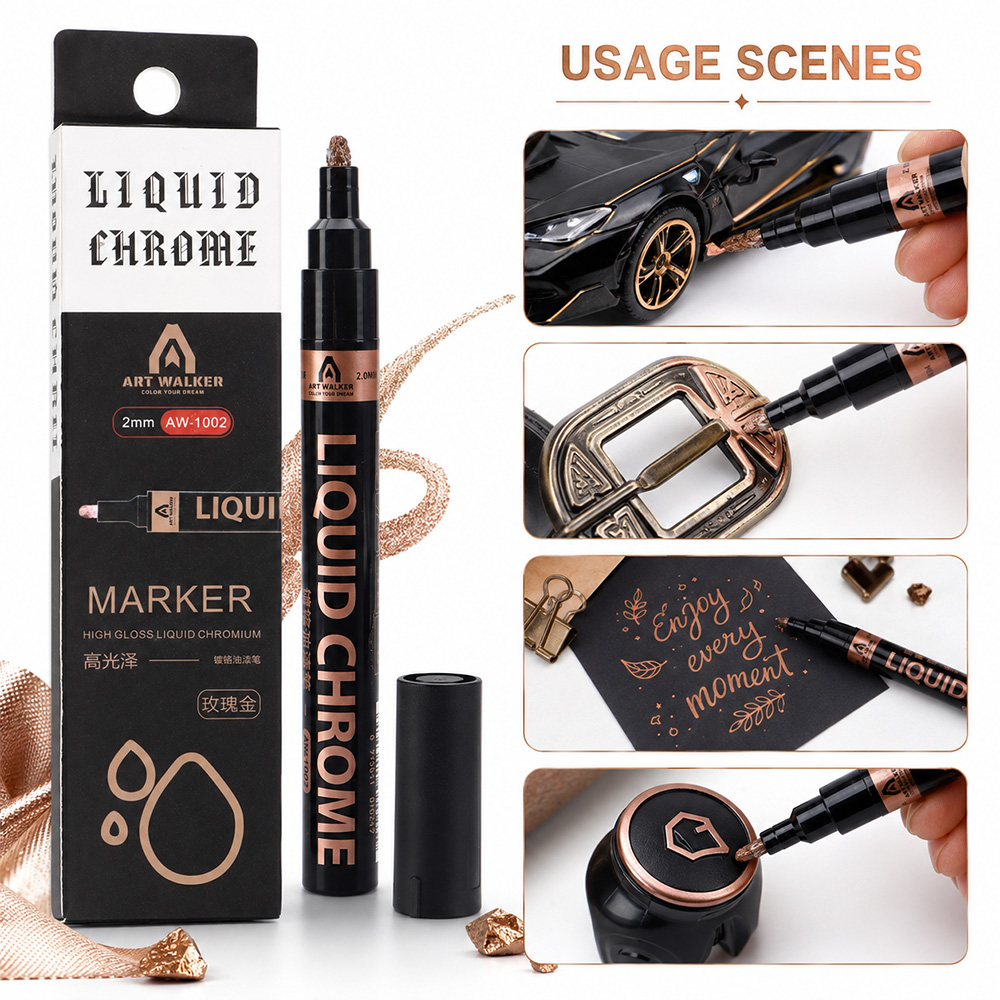 Marqueur Chrome Liquide 2mm Ef - Art Craft Mirror avis et prix