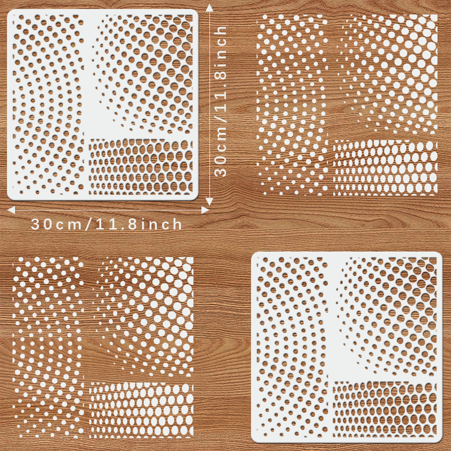 Pochoir à points demi-tone 1 p - Art Craft Background avis et prix