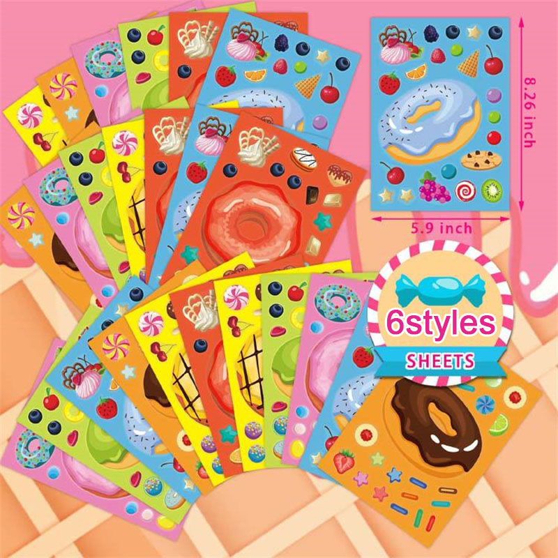 Autocollants créez un visage b - Art Craft For Toddlers avis et prix