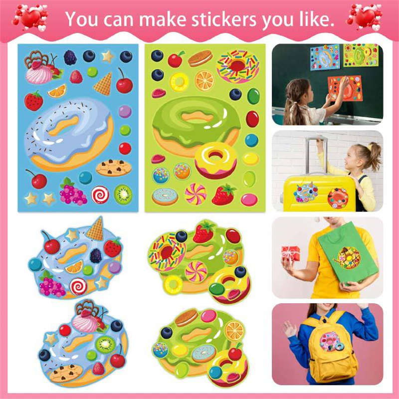 Autocollants créez un visage b - Art Craft For Toddlers avis et prix